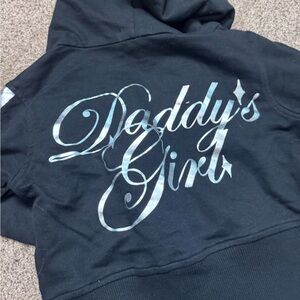 “Daddy’s Girl” By Sean Combs Cropped Hoodie